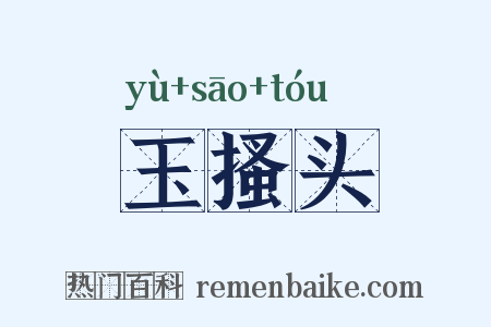 玉搔头是什么意思的图片